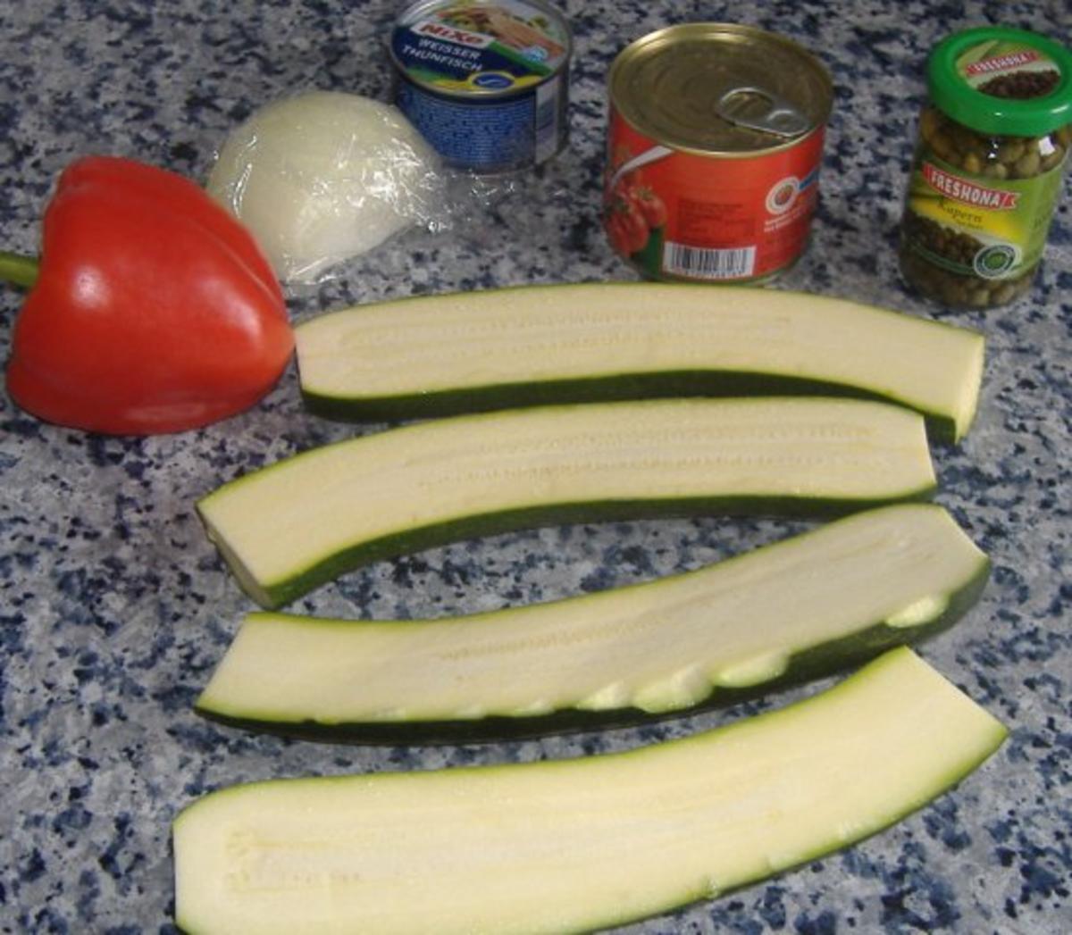 Gefüllte Zucchini andalusischerArt - Rezept - Bild Nr. 2