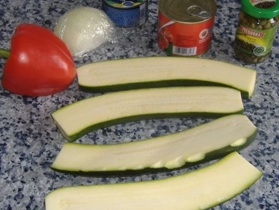 Gefüllte Zucchini andalusischerArt - Rezept - Bild Nr. 2