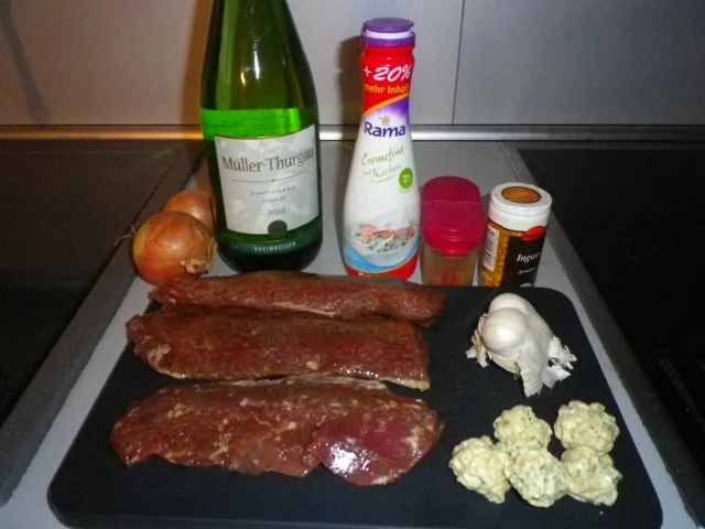 Rezept: Lammfilet mit Zwiebel Bild Nr. 3 Lammfilet mit Zwiebel - Rezept - Bild Nr. 3