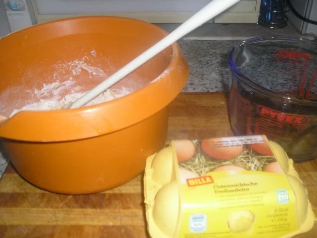 Rezept: Eierspätzle mit Käse Bild Nr. 2 Eierspätzle mit Käse - Rezept - Bild Nr. 2