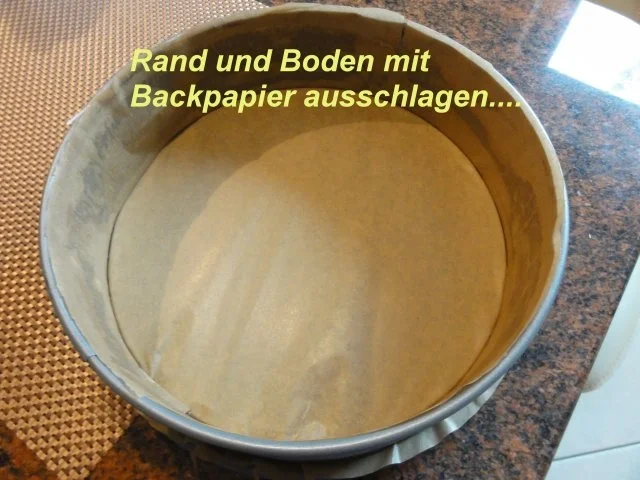 Rezept: Biskuit: ZEBRA - KUCHEN - HERZ Bild Nr. 3 Biskuit: ZEBRA - KUCHEN - HERZ - Rezept - Bild Nr. 3