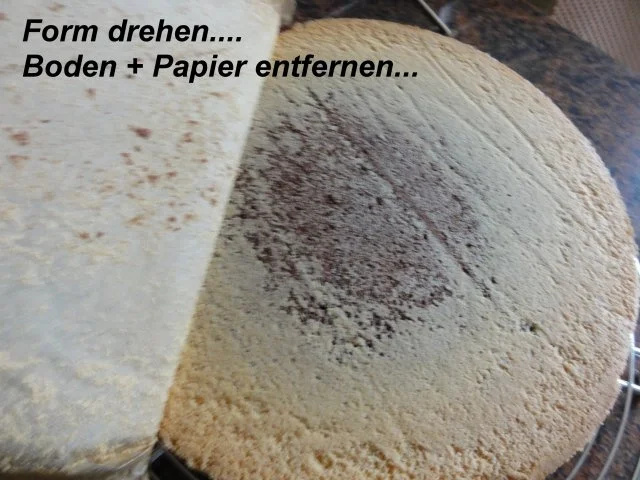 Rezept: Biskuit: ZEBRA - KUCHEN - HERZ Bild Nr. 9 Biskuit: ZEBRA - KUCHEN - HERZ - Rezept - Bild Nr. 9