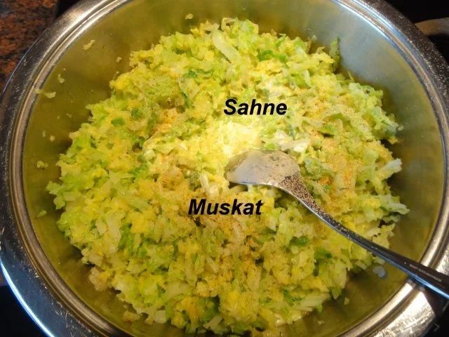 Gemüse:   RAHMWIRSING zu Rindersteak und Rösti - Rezept - Bild Nr. 7