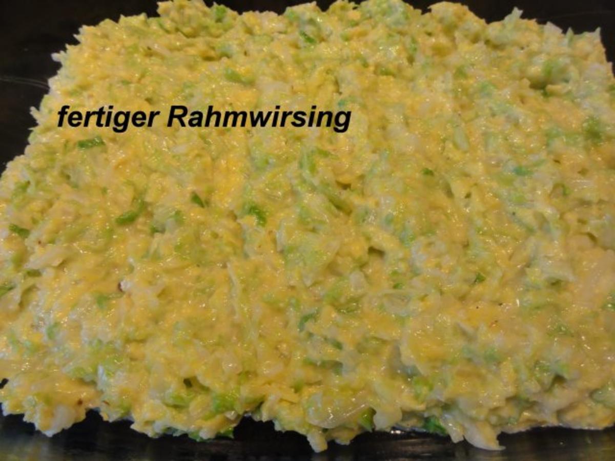 Gemüse:   RAHMWIRSING zu Rindersteak und Rösti - Rezept - Bild Nr. 8