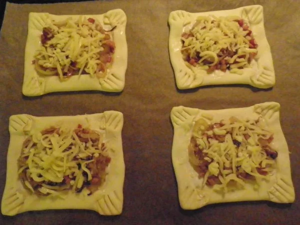 Mini - Zwiebelkuchen ... - Rezept - Bild Nr. 7