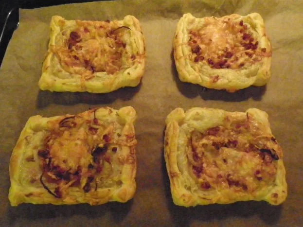 Mini - Zwiebelkuchen ... - Rezept - Bild Nr. 8