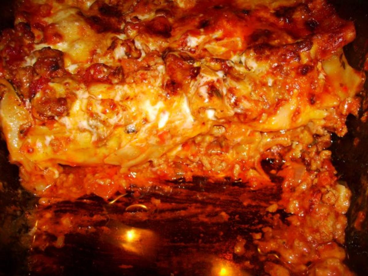 feurige Lasagne - Rezept