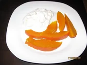 Kokoshähnchen mit Kürbisstreifen - Rezept