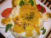 Eier in Curry Curkumasoße mit Orange - Rezept