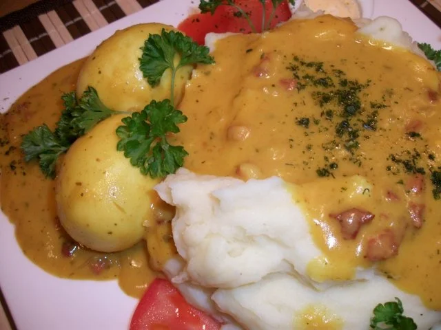 Rezept: Eier in Curry Curkumasoße mit Orange Bild Nr. 3 Eier in Curry Curkumasoße mit Orange - Rezept - Bild Nr. 3