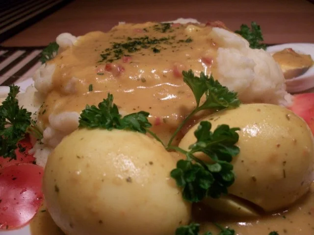 Rezept: Eier in Curry Curkumasoße mit Orange Bild Nr. 5 Eier in Curry Curkumasoße mit Orange - Rezept - Bild Nr. 5