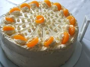Mandarinen-Buttercrem-Torte - Rezept