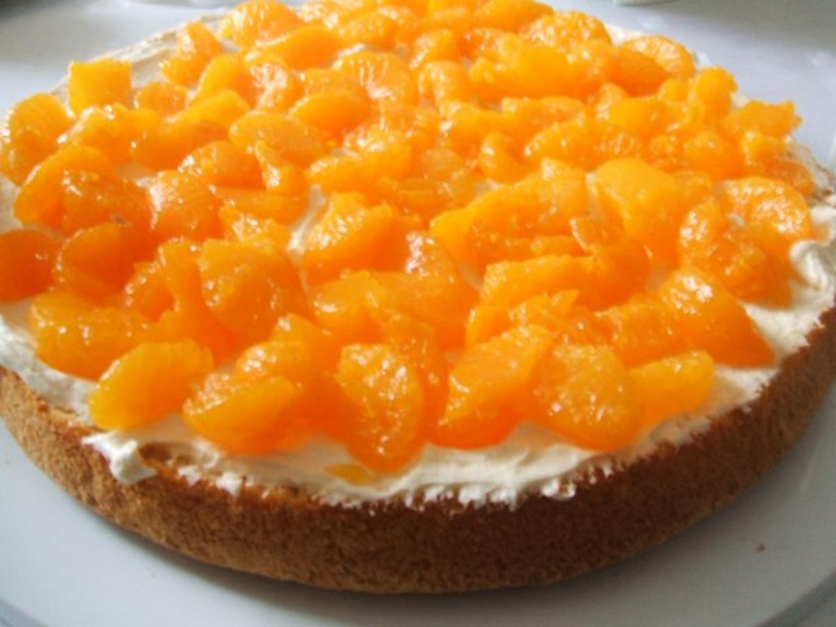 Mandarinen-Buttercrem-Torte - Rezept - Bild Nr. 2