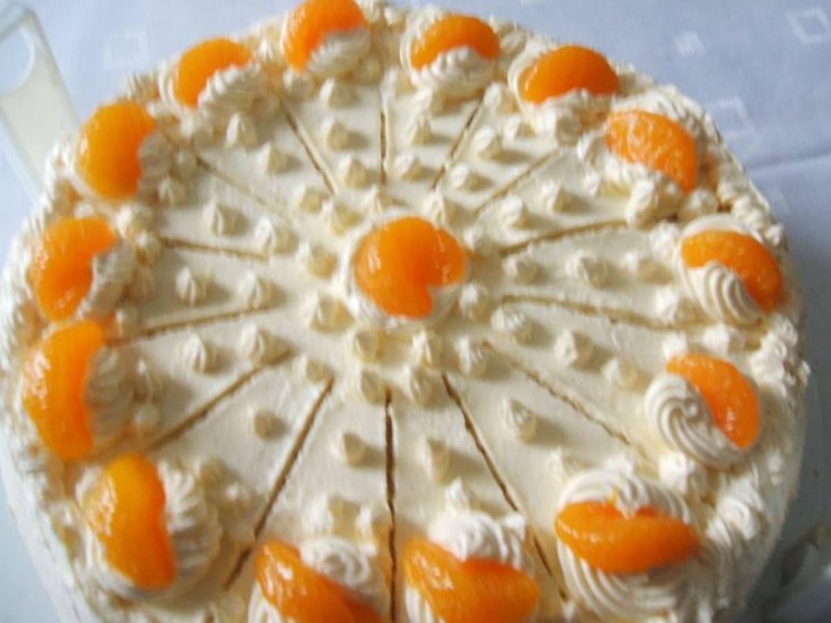 Mandarinen-Buttercrem-Torte - Rezept - Bild Nr. 4