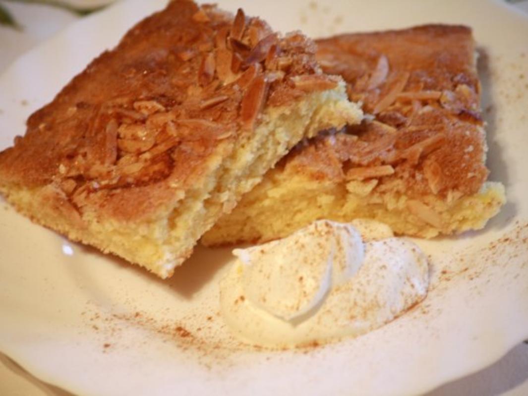 Mandel-Zimt-Schnitten - Rezept mit Bild - kochbar.de