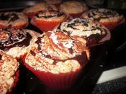 Mini-Schokoküchlein mit Kokosbaiser - Rezept