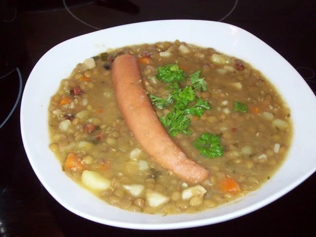 Linsen-Eintopf mit Teller-Linsen - Rezept