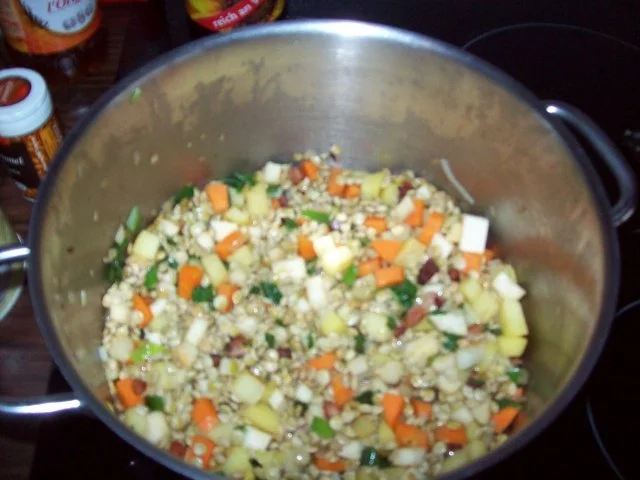 Linsen-Eintopf mit Teller-Linsen - Rezept - Bild Nr. 7