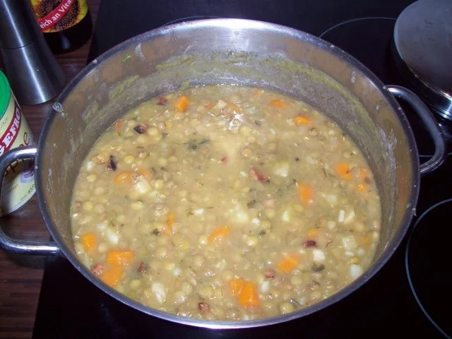 Linsen-Eintopf mit Teller-Linsen - Rezept - Bild Nr. 8
