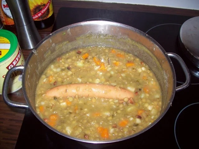 Linsen-Eintopf mit Teller-Linsen - Rezept - Bild Nr. 9