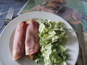 Gebackene Schinkenrollen - Rezept