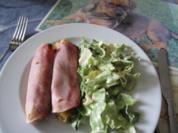 Gebackene Schinkenrollen - Rezept