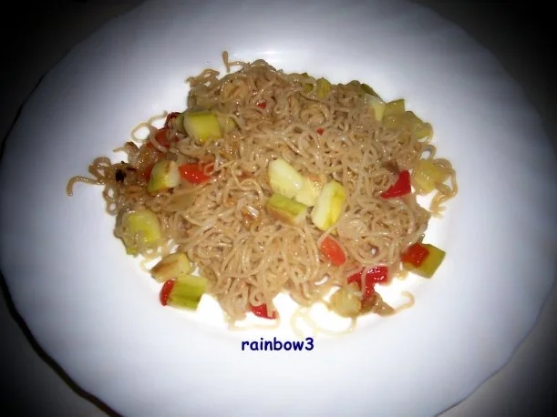 Kochen: Mie-Nudeln mit Gemüse ... aus der Pfanne - Rezept