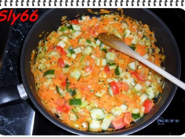 Rezept: Pasta Vegetarisch:Spaghetti mit Gemüsesoße Bild Nr. 11 Pasta Vegetarisch:Spaghetti mit Gemüsesoße - Rezept - Bild Nr. 11