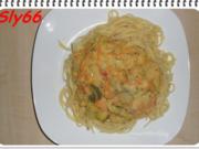 Pasta Vegetarisch:Spaghetti mit Gemüsesoße - Rezept