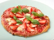 Erdbeerpizza - Rezept