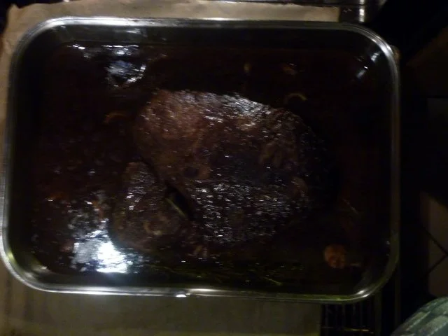 FL/Rind:Rinderbraten in Rotweinsoße - Rezept - Bild Nr. 6