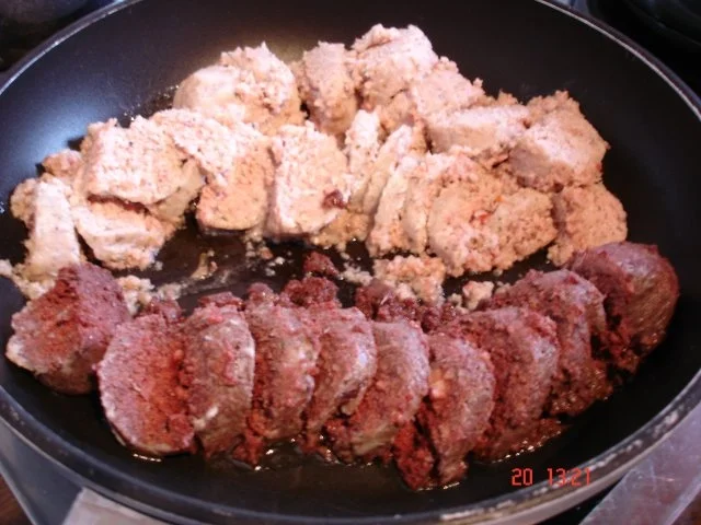 Blut- und Leberwurst ( Wellwürste ) mit Sauerkraut und Salzkartoffeln - Rezept - Bild Nr. 6