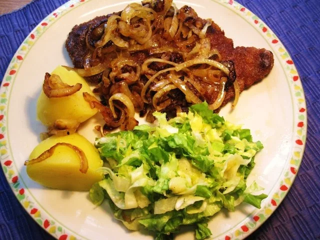 Zwiebel-Schnitzel  (eine Rettungs-Aktion) ... - Rezept - Bild Nr. 5