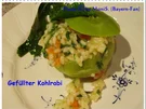 Gefüllter Kohlrabi mit Risotto - Rezept