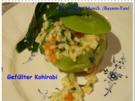 Gefüllter Kohlrabi mit Risotto - Rezept