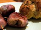Gefüllte Champignons im Speckmantel - Rezept