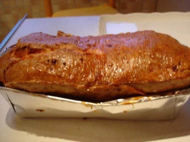 Warmer Leberkäs mit schwäbischen Kartoffelsalat und Möhrensalat - Rezept - Bild Nr. 4