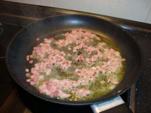 Rezept: Speck oder Schinkenpfannkuchen Bild Nr. 5 Speck oder Schinkenpfannkuchen - Rezept - Bild Nr. 5