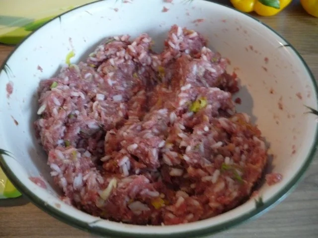 Rezept: Hackfleisch : Paprikaschoten mit Hackfleisch - Reisfüllung Bild Nr. 20 Hackfleisch : Paprikaschoten mit Hackfleisch - Reisfüllung - Rezept - Bild Nr. 20