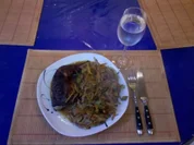 Geflügel: Hähnchenschenkel mit Ofengemüse - Rezept