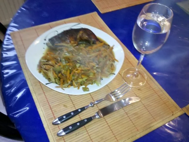 Geflügel: Hähnchenschenkel mit Ofengemüse - Rezept - Bild Nr. 7