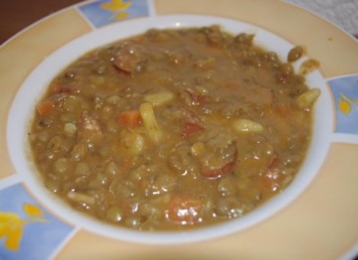 Linseneintopf a la Daniel - Rezept