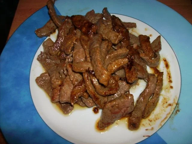 Rezept: Geschnetzeltes in cremiger Pfefferrahmsauce Bild Nr. 3 Geschnetzeltes in cremiger Pfefferrahmsauce - Rezept - Bild Nr. 3