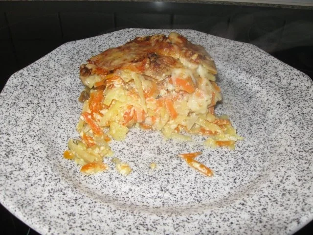 Rezept: Möhren-Kartoffel-Auflauf Bild Nr. 2 Möhren-Kartoffel-Auflauf - Rezept - Bild Nr. 2