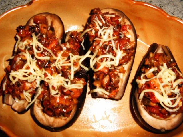 Gefüllte Aubergine mal anders - Rezept - Bild Nr. 8