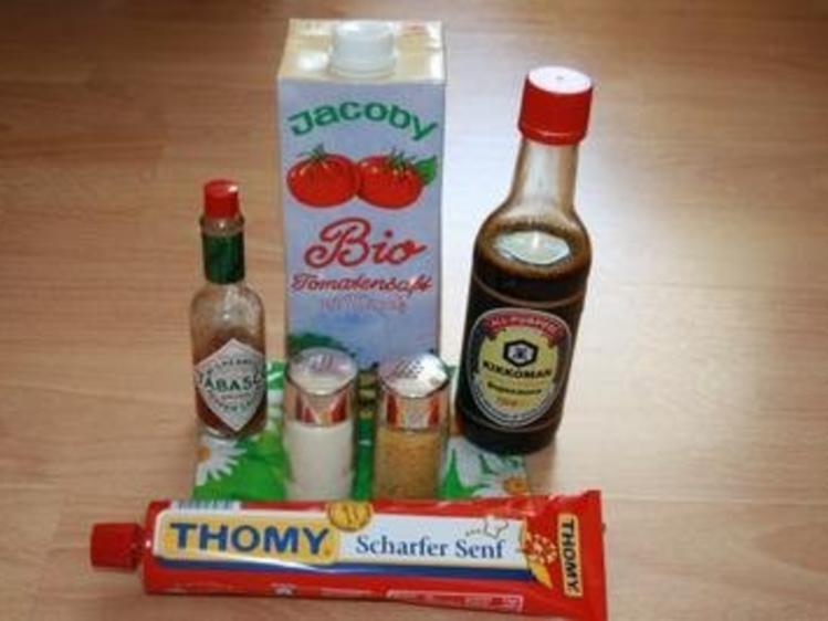 Scharfer Tomatensaft - schnell &amp; einfach - 22 kcal/100g