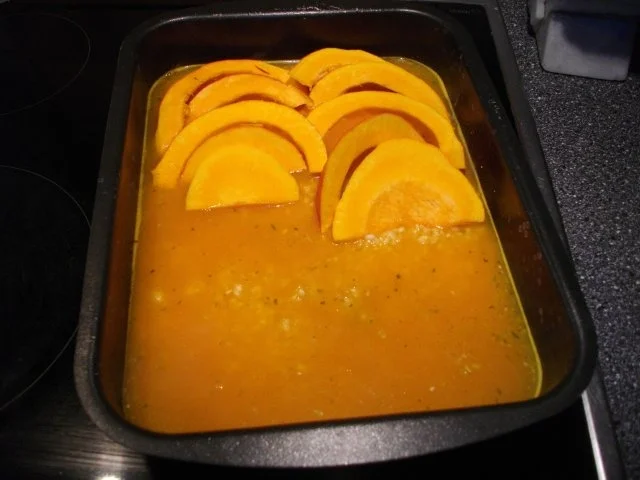 Rezept: Martinas Kürbis-Risotto-Auflauf mit Parmesankruste Bild Nr. 2 Martinas Kürbis-Risotto-Auflauf mit Parmesankruste - Rezept - Bild Nr. 2