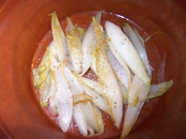 Rezept: Chicoree-Paprika Gratin Bild Nr. 5 Chicoree-Paprika Gratin - Rezept - Bild Nr. 5