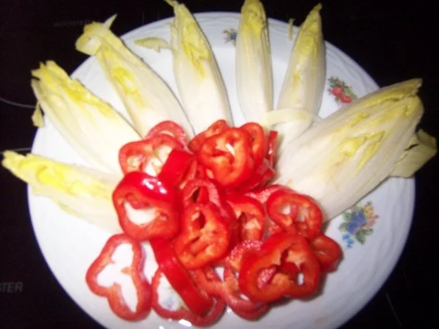 Rezept: Chicoree-Paprika Gratin Bild Nr. 3 Chicoree-Paprika Gratin - Rezept - Bild Nr. 3