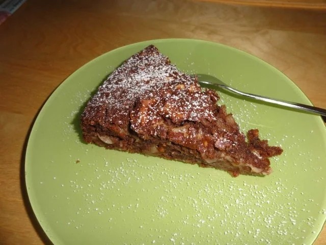 Rezept: Schoko-Apfel-Mandelkuchen Schoko-Apfel-Mandelkuchen - Rezept